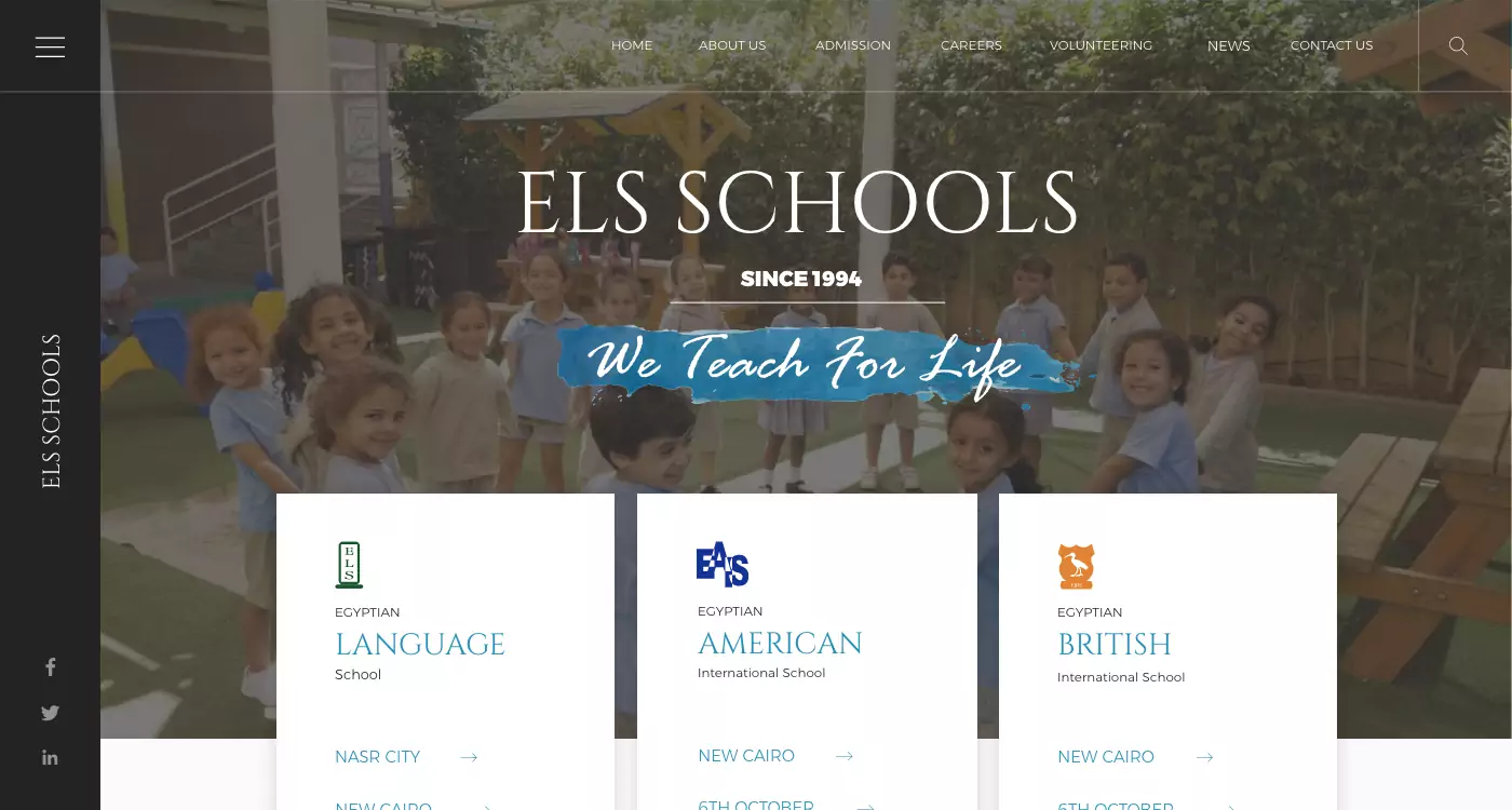 ELS Schools Website